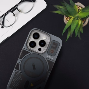 FORCELL F-PROTECT Leveli ar divu slāņu 4D tehnoloģiju, militārā nolaišanas pārbaude saderīgs ar MagSafe SAMSUNG S25 - cyber pelēks