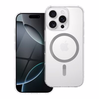 Drop Glue krāsains magnētiskais viedtālruņa apvalks, saderīgs ar MagSafe, paredzēts IPHONE 17 Air, pelēks