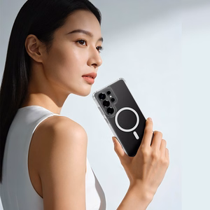 Rock Crystal Clear Magnetic Series maciņš priekš Samsung Galaxy S26 Plus caurspīdīgs