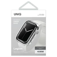 Uniq Legion apvalks Apple Watch Series 7/8/9 45mm - caurspīdīgs