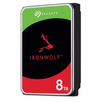 Seagate IronWolf internal hard drive 8 TB 256 MB 3.5" Serial ATA III (ST8000VN004)