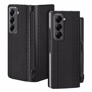 DUX DUCIS viedtālruņa apvalks BRIL ar pildspalvas turētāju SAMSUNG Z Fold SE/W25 melns