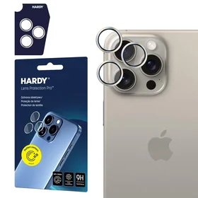 3mk HARDY objektīva aizsargstikls Apple iPhone 15 Pro Max - bēša