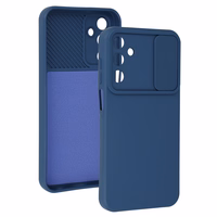 Camshield Soft viedtālruņa apvalks Samsung Galaxy A15 4G/5G tumši zils