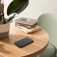 SMART MAG grāmatas tipa viedtālruņa apvalks, saderīgs ar MagSafe, IPHONE 15 Plus, melns