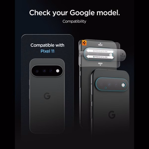 Spigen Optik Pro HD 2 rūdīta stikla kameru objektīvu aizsargu komplekts modelim Google Pixel 11