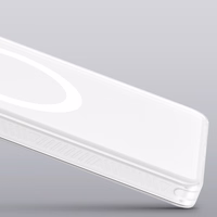 Benks magnētiskais Lucid Armor viedtālruņa apvalks (0045) Samsung Galaxy S25 Plus Ultra, balts