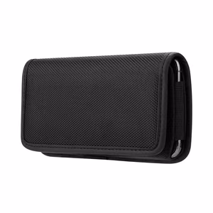 Horizontāls universāls apvalks OXFORD modelis 2 IPHONE 6 / 7 / 8 / 12 MINI / 13 MINI / SAMSUNG A40 / S5 melns