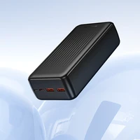 Borofone portatīvais lādētājs 30000mAh BJ80B Clever - 2xUSB + Type C - QC 3.0 22,5W PD 20W melna