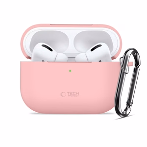 Tech-Protect Silicone Hook Case for AirPods Pro - Pink