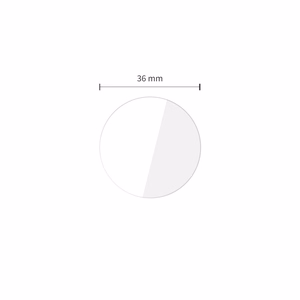 Tech-Protect Glass Fit+ 2 gabalu rūdītā stikla komplekts Huawei Watch GT 6 41mm pulkstenim - caurspīdīgs