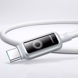 Joyroom S-A55 StarFlight kabelis 100W USB-C - USB-C 1.2m - melns