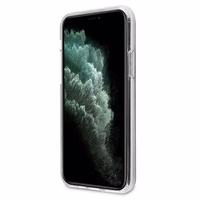 BMW Signature drukāts logotips apvalks iPhone 11 Pro Max - melns