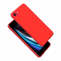 Crong Color Cover - maciņš iPhone SE (2022/2020) / 8 / 7 (sarkans)
