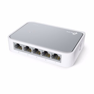TP-Link TL-SF1005D pārvaldīts Fast Ethernet (10/100) balts