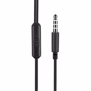 HOCO vadu austiņas 3,5 mm ar mikrofonu M14 - melnas