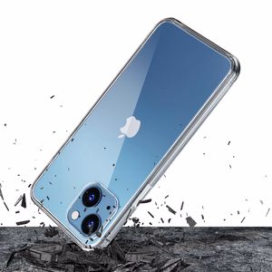 Viedtālruņa apvalks (m) iPhone 13 silikona no 3MK Clear Case sērijas - caurspīdīgs (m)