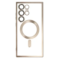 Viedtālruņa apvalks Magnētiskais titāna krāsa Samsung Galaxy S24