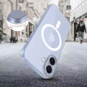 Tech-Protect FlexAir Magnētiskais viedtālruņa apvalks iPhone 17 - Caurspīdīgs