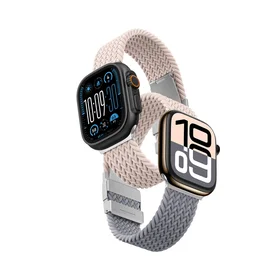 Komplekts 2 AmazingThing Blend siksniņa Apple Watch 45/46/49mm - Rozā-Pelēka/Rozā