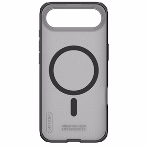Nillkin Super Frosted Shield Pro MagSafe saderīgs apvalks iPhone 17 Air - caurspīdīgs, melns