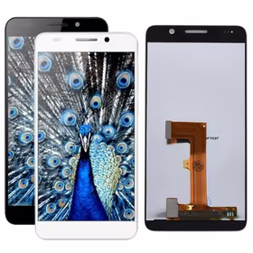 LCD Displejs Saderīgs ar Huawei Honor 6 Melns HQ