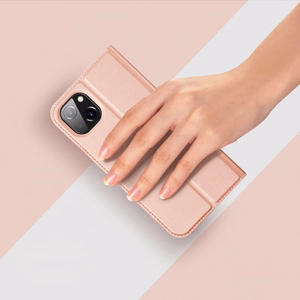 Dux Ducis Skin Pro holster flip vāciņš iPhone 14 Plus - zelta krāsā
