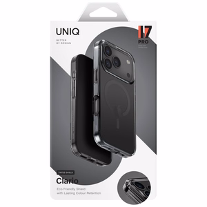 Uniq Clario Magclick Charging Чехол для iPhone 17 Pro - чёрный