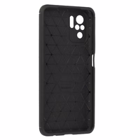 Tel Protect Carbon Elite viedtālruņa apvalks Xiaomi Redmi Note 10/Note 10S/Poco M5S melns