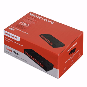 Mercusys 8 portu 10/100/1 000 Mbps galddatora komutators
