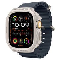 Spigen Rugged Armor apvalks Apple Watch Ultra 1 / 2 (49mm) - bēšs