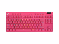 Logitech G PRO X TKL keyboard Gaming RF Wireless + Bluetooth QWERTY US International rozā