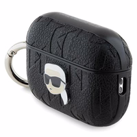 Karl Lagerfeld Monogramma Karl galvas apvalks AirPods Pro 2 - melna