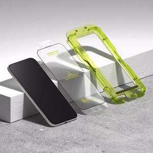 Ringke Easy Slide 2-komplekts rūdītais stikls iPhone 17 Air - melns