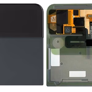 LCD ekrāns Samsung F721 Z Flip4 5G ar skārienjutīgo ekrānu un rāmi (Ārējais) Graphite oriģināls (lietots Grade B)