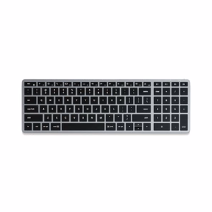 Satechi Slim X2 QWERTY bezvadu tastatūra ST-BTSX2M, pelēka