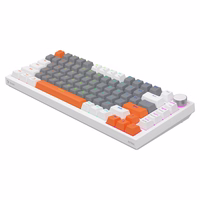 Savio ASTRAL balts JADE 3 COLOURS keyboard Gaming USB QWERTY US International