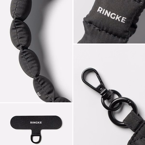 RINKGE HOLDER & PUFFER HAND STRAP CALM melns