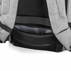 Modecom SMART 15 mugursoma, melna/pelēka, poliesters