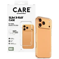 CARE by PanzerGlass Modes X-Ray Mīksts Pamata viedtālruņa apvalks iPhone 17 Pro Max - Caurspīdīgs