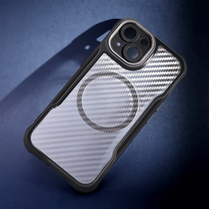 Defender Carbon Mag maciņš for iPhone 17 6,3" melns