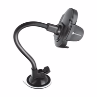 FORCELL F-GRIP Oval 27 cm auto turētājs vējstiklam / paneļim / ventilācijas atverei melns