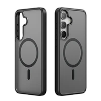 DUX DUCIS viedtālruņa apvalks YIND saderīgs ar MagSafe SAMSUNG S25 Plus melns