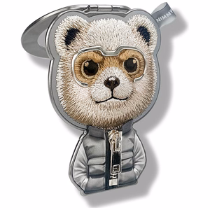 Nimmy Cool&Cute 2.0 Bear magnētiskais piekariņš pelēks