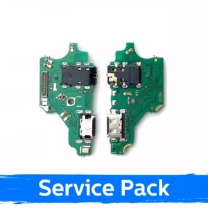 Разъём зарядки для Huawei P30 Lite с шлейфом Plata (Service Pack)