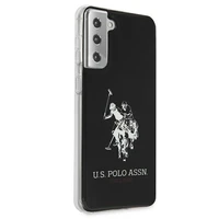 US Polo USHCS21MTPUHRBK S21+ G996 melns spīdīgs liels logotips