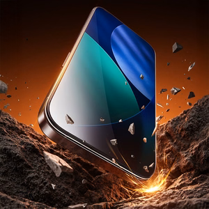 Rock Aizsargstikls HD Pilnīga pārklājuma Antistatiskā Iphone 17