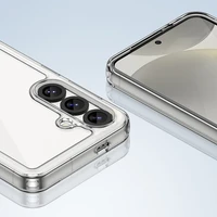 Kosmosa apvalks Samsung Galaxy S25 Edge ar elastīgu rāmi - caurspīdīgs