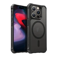 Viedtālruņa apvalks ESR Air Armor iPhone 15 Pro, Magsafe (melns)