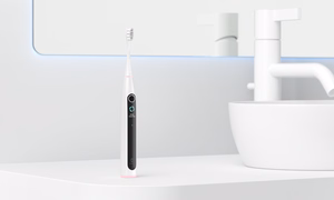 Oclean X Lite Set elektriskā zobu birste, pelēka